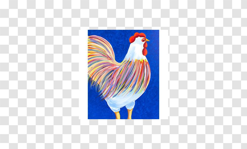 Rooster Painting Art - Pottery Transparent PNG