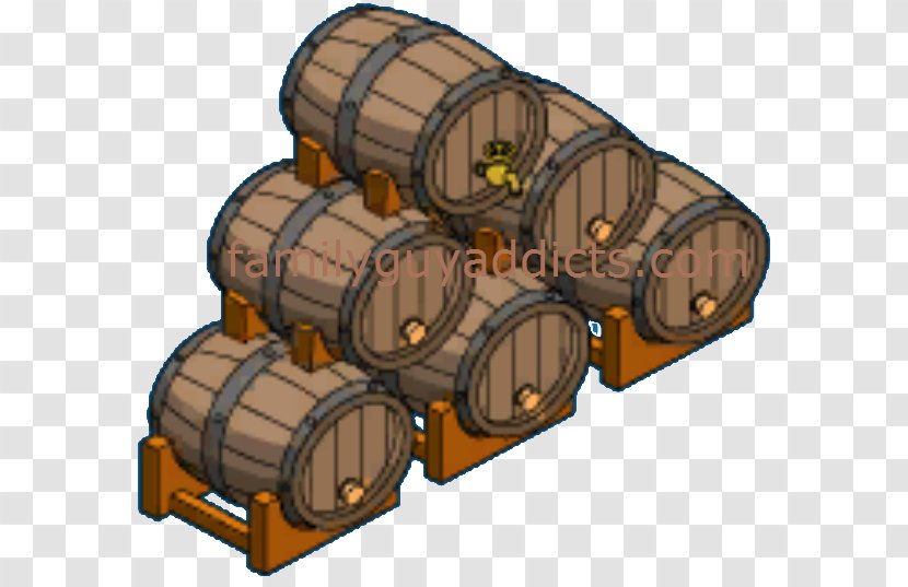 Barrel Cylinder - Machine - Wine Cask Transparent PNG