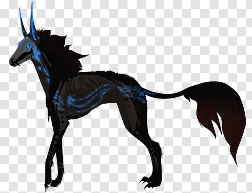 Dog Mustang Demon Freikörperkultur Legendary Creature - Horse Transparent PNG