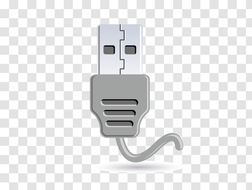 Electronics Font - Technology - USB Data Cable Transparent PNG