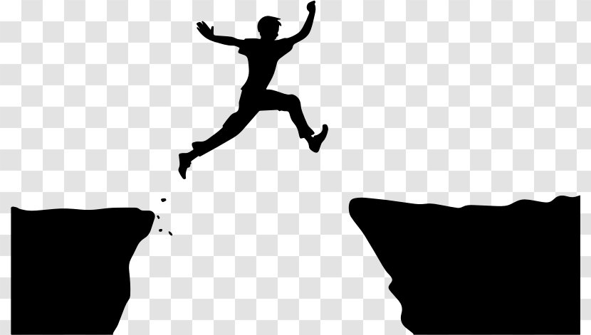 Jumping Clip Art - Drawing - Person Falling Transparent PNG