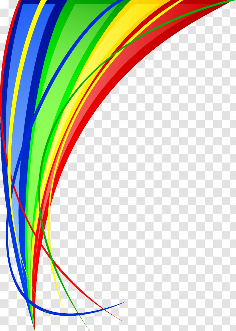 Rainbow Line Euclidean Vector - Color - Colorful Stripes Transparent PNG