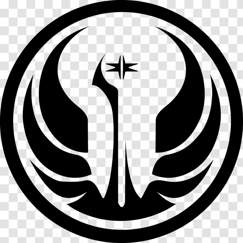 Star Wars: The Old Republic Galactic Jedi Logo - Area - Emblem Transparent PNG