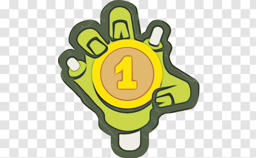 Yellow Green Clip Art Logo Symbol - Paint - Emblem Transparent PNG