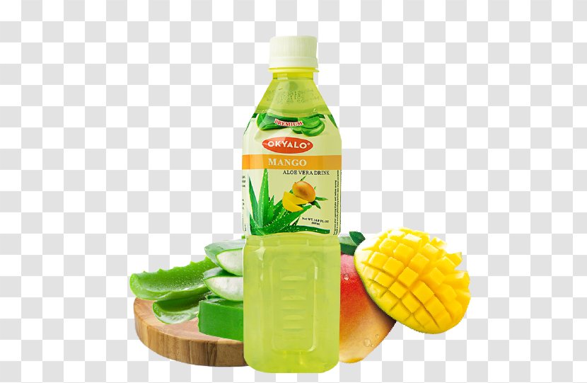 Juice Aloe Vera Drink Food Health - Condiment - Mango Transparent PNG