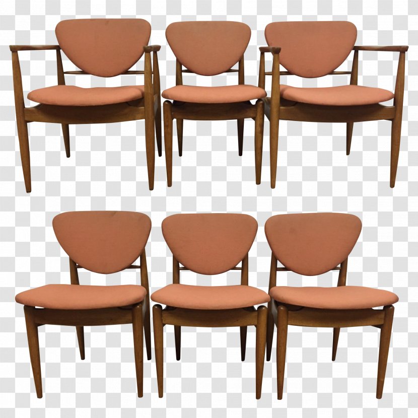 Chair Table Dining Room Furniture Danish Modern Transparent PNG