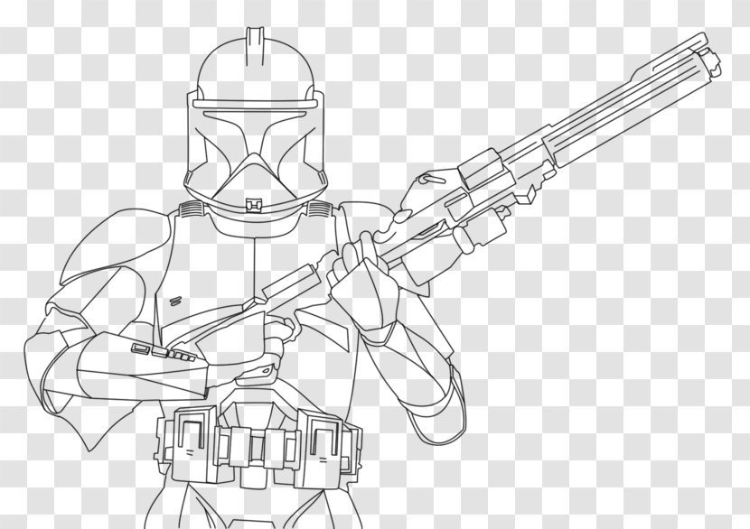 Clone Trooper Star Wars: The Wars Captain Rex Plo Koon - Lego - Weapon Transparent PNG