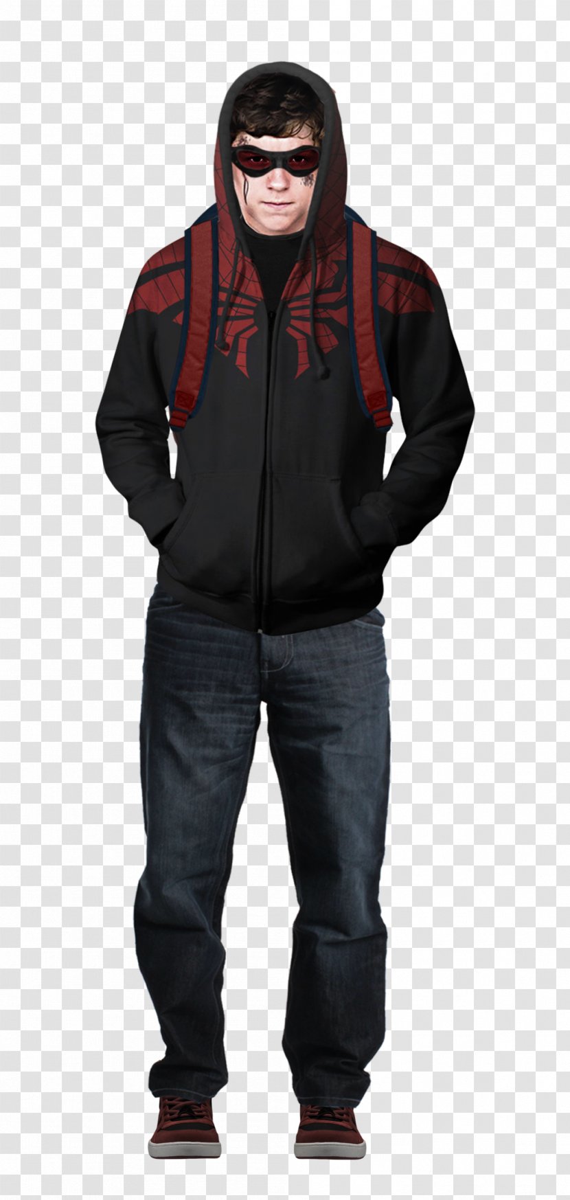 Miles Morales Marvel Comics Hoodie Nord University DeviantArt - City - Tom Holland Transparent PNG