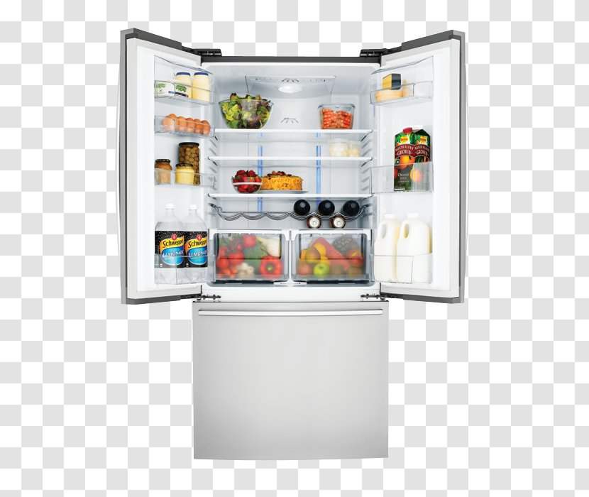 Refrigerator White-Westinghouse Home Appliance Washing Machines Kitchen - Microwave Ovens Transparent PNG