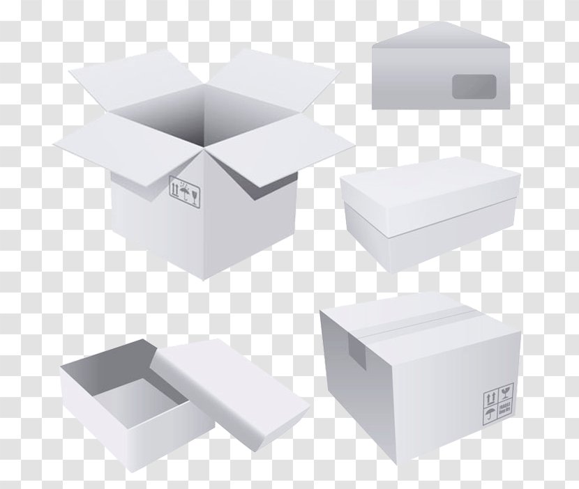 Paper Box Carton Template Transparent PNG