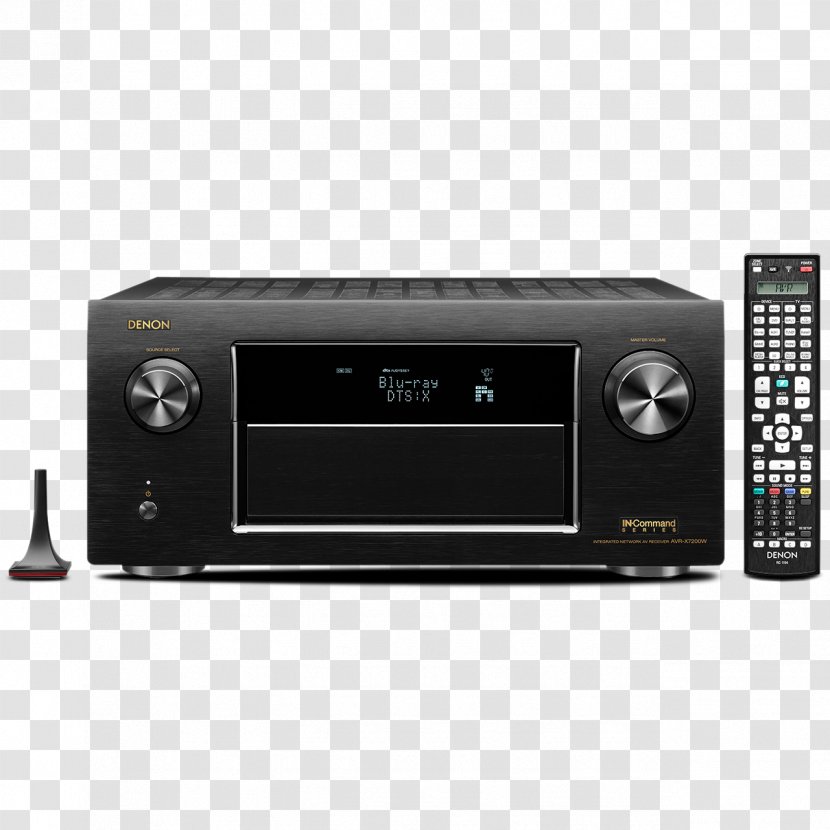 AV Receiver Denon AVR-X7200W Radio AVR-S930H - Amplifier - Lo Fi Transparent PNG