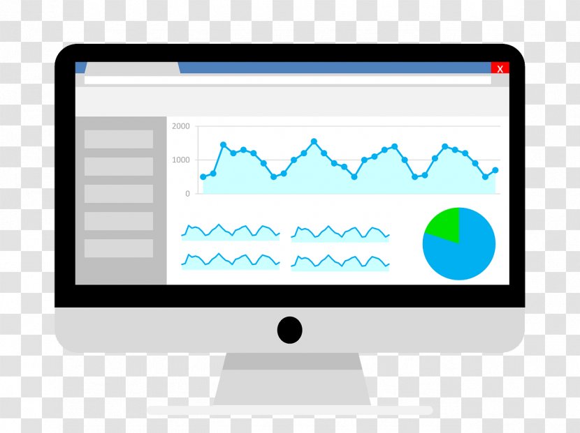 Google Analytics Page View - Computer Monitor Transparent PNG