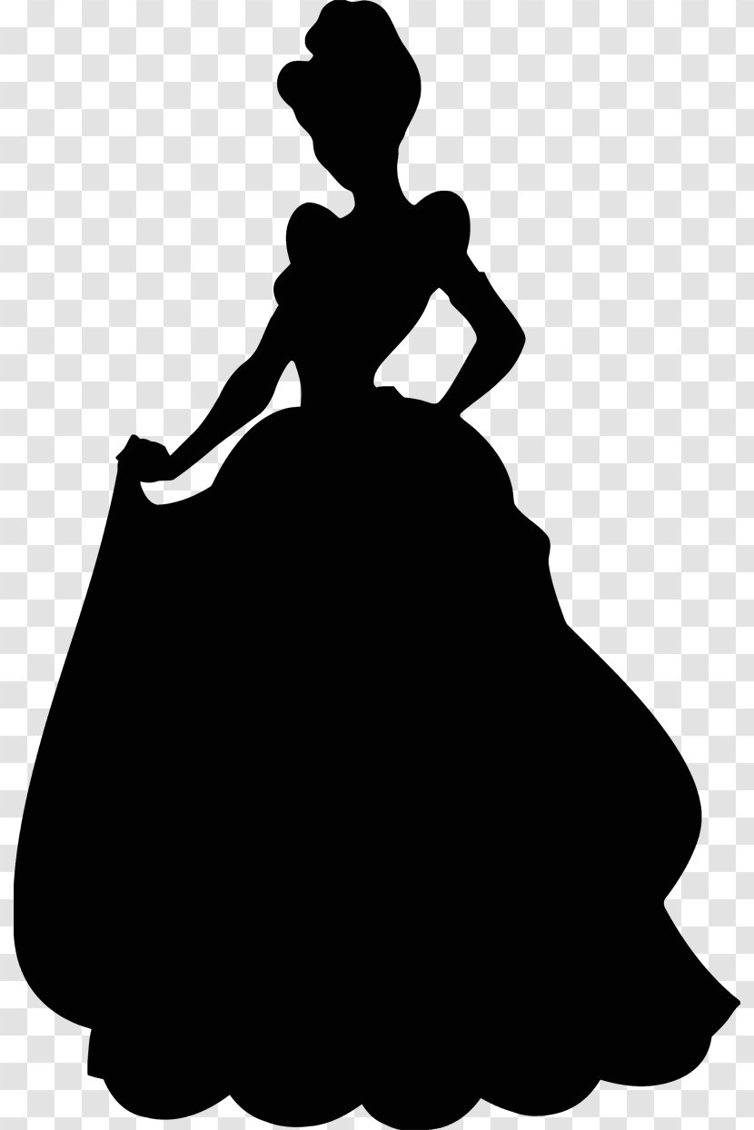 Cinderella Silhouette Disney Princess Transparent PNG