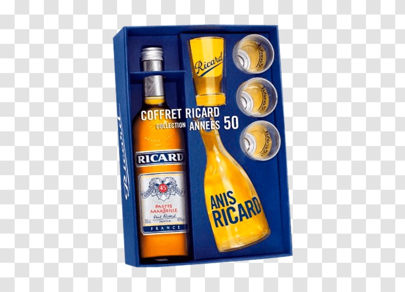 Pastis Malibu Liquor Ricard Apéritif - Bottle - Champagne Transparent PNG