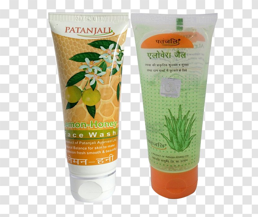 Aloe Vera Patanjali Ayurved Skin Cleanser Gel Transparent PNG