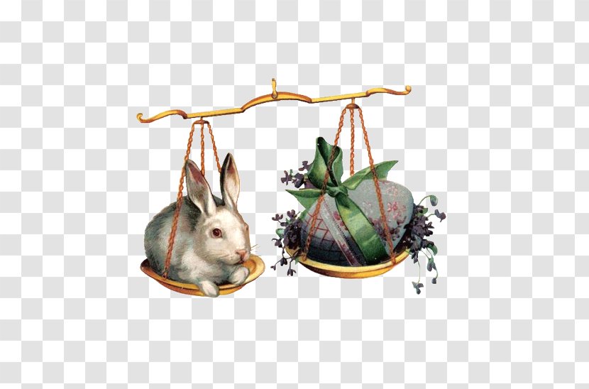 Easter Bunny Leporids Rabbit Egg - Presentation - Cute Little Transparent PNG