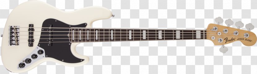Bass Guitar Electric Fender Jazz Squier American Deluxe Series - Flower Transparent PNG