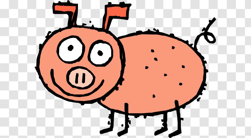 Domestic Pig Cartoon Clip Art - Free Content - Piglet Transparent PNG