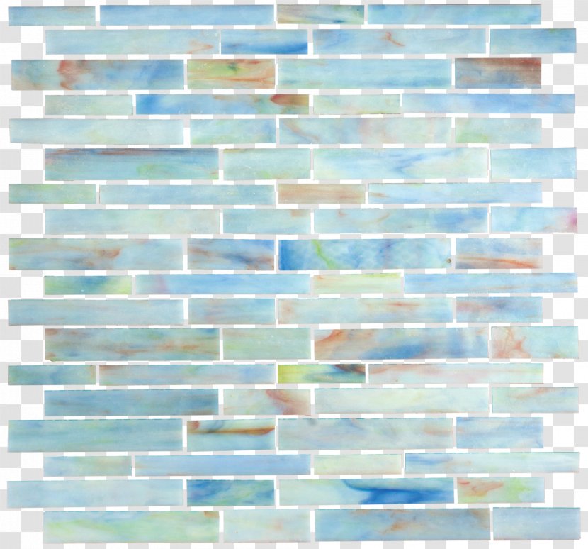 Glass Tile Stained Mosaic - Stone - Watercolor Stain Transparent PNG
