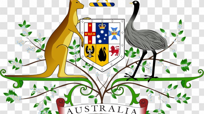 Coat Of Arms Australia National Symbols Flag - Silhouette Transparent PNG