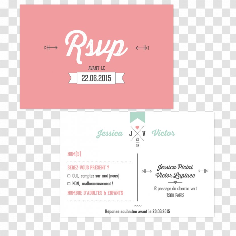 Logo Brand Font - Pink M - Rsvp Transparent PNG