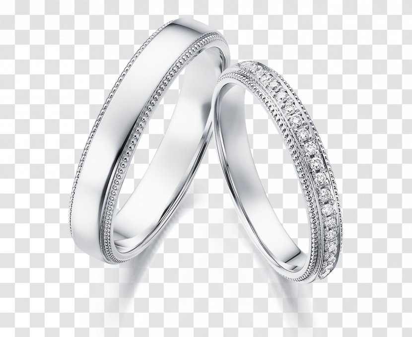 Wedding Ring Engagement Marriage Diamond - Jewellery Transparent PNG