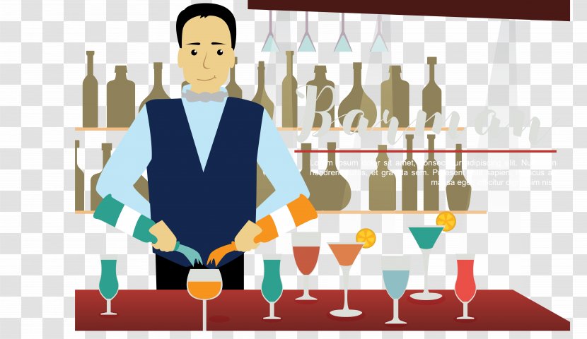 Cocktail Bartender - Games - Creative Transparent PNG