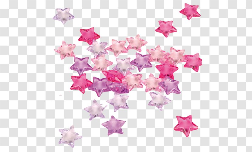 Party Confetti Bxf8rnefxf8dselsdag Color - Magenta - Pink Little Star Transparent PNG