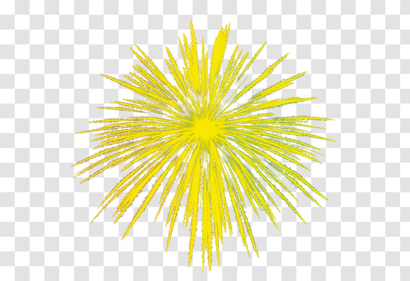Fireworks Yellow - Gratis Transparent PNG