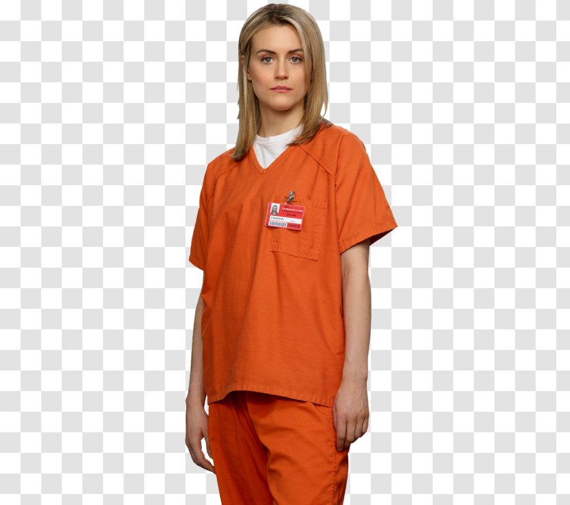 Taylor Schilling Orange Is The New Black Piper Chapman Prison Uniform - Peach - Halloween Costume Transparent PNG