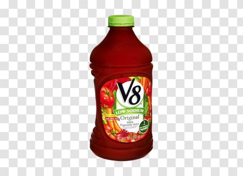 Campbell's V8 100% Vegetable Juice Smoothie - Nutrition - Apple Splash Transparent PNG