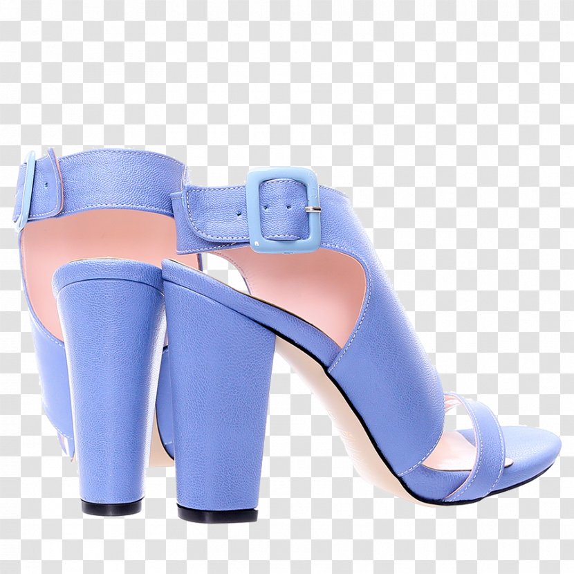 Sandal High-heeled Shoe - High Heeled Footwear Transparent PNG