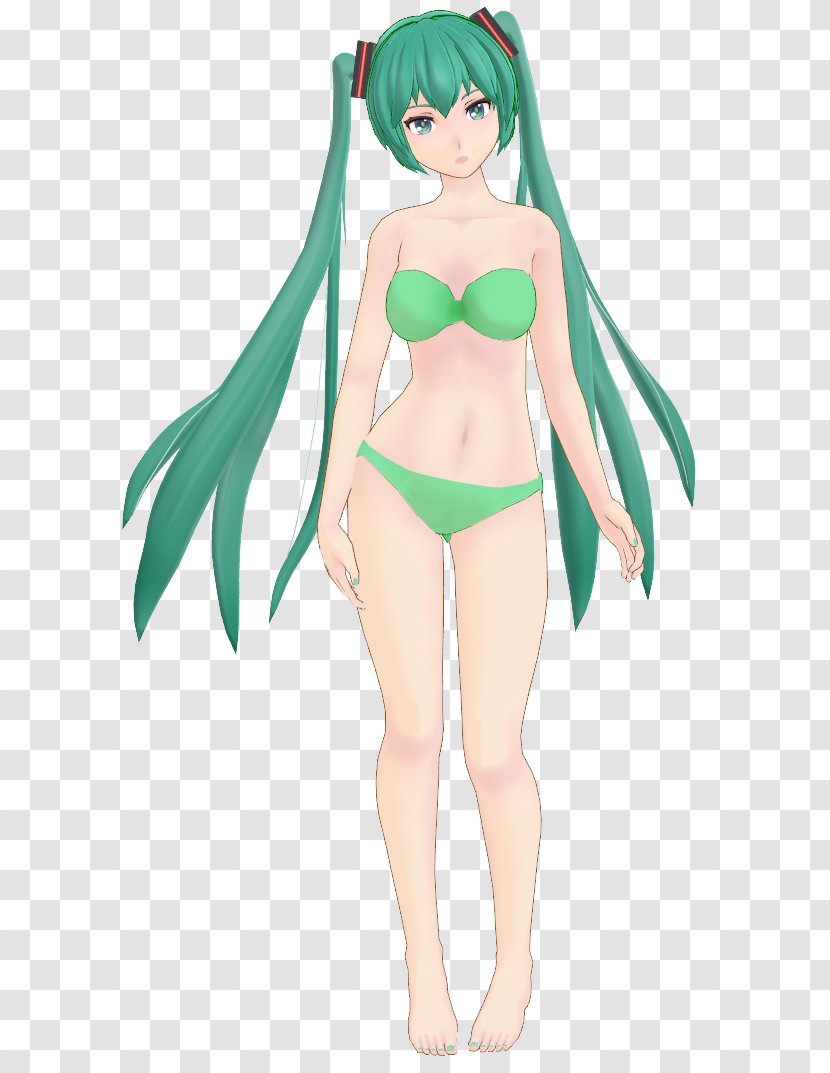 Hatsune Miku MikuMikuDance VRChat DeviantArt - Silhouette Transparent PNG