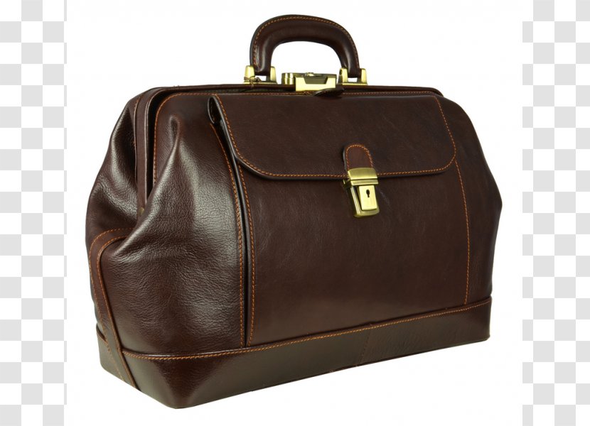 Briefcase Leather Messenger Bags Handbag - Brown - Bag Transparent PNG
