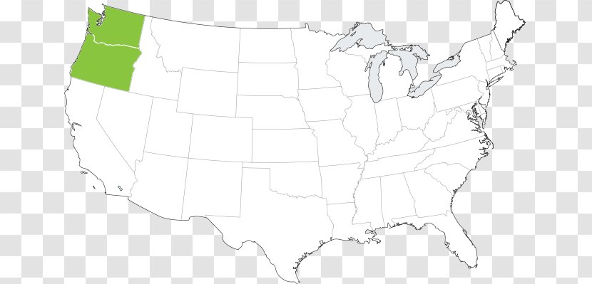 World Map New Jersey Largemouth Bass Invasive Insects And Diseases - Line Art - Pacific Northwest Transparent PNG