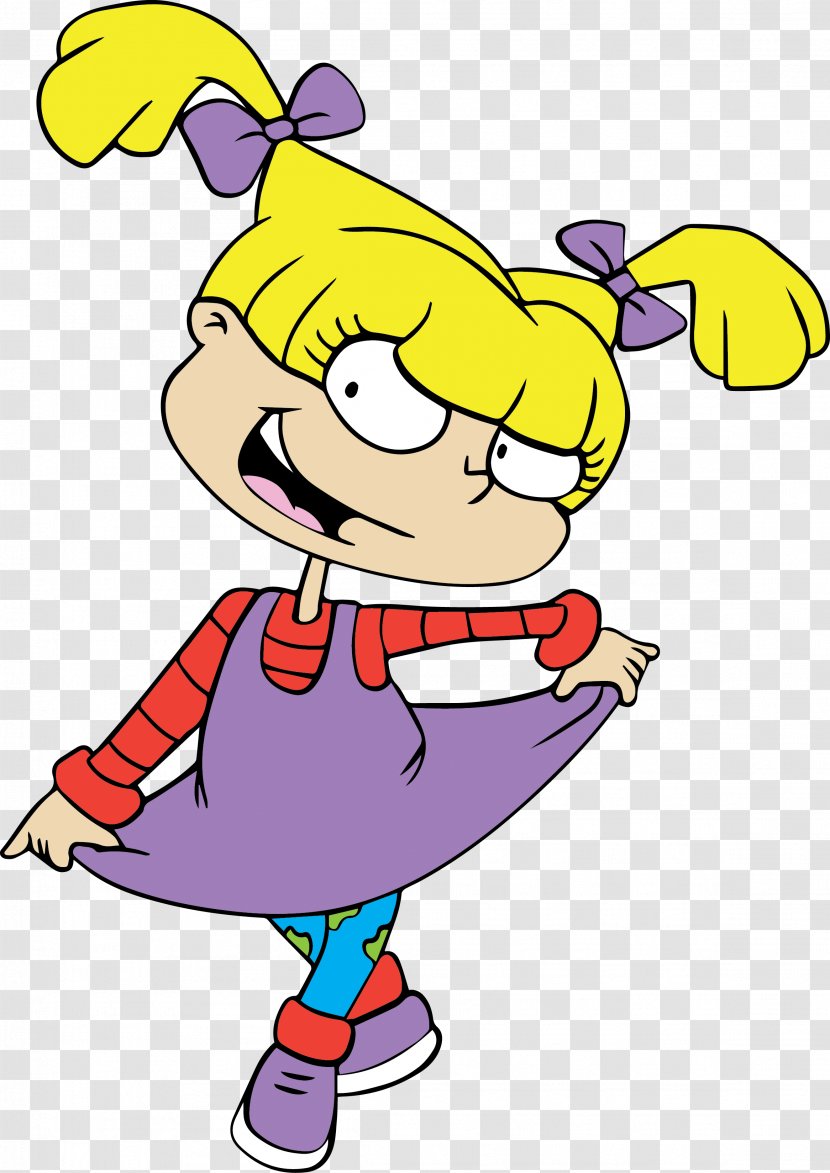 Angelica Pickles Tommy Chuckie Finster Susie Carmichael Cartoon - Rugrats Transparent PNG