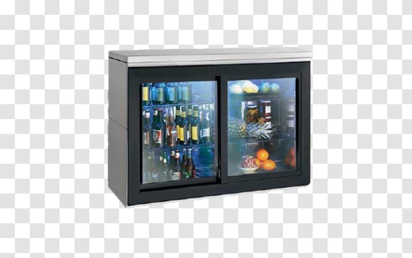 Refrigerator Sliding Door Cabinetry Refrigeration - Armoires Wardrobes Transparent PNG