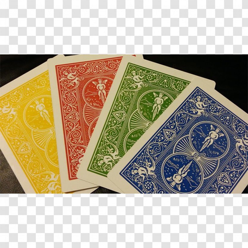 Place Mats Bicycle Playing Cards Card Game - Material Transparent PNG