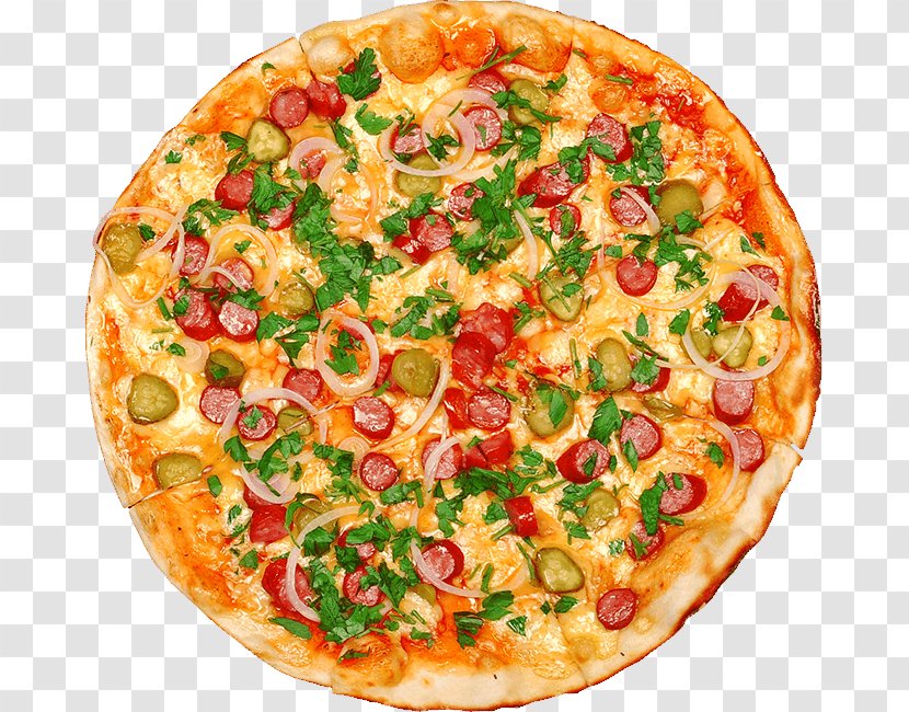 Pizza Italian Cuisine Prosciutto Take-out - Fast Food Transparent PNG