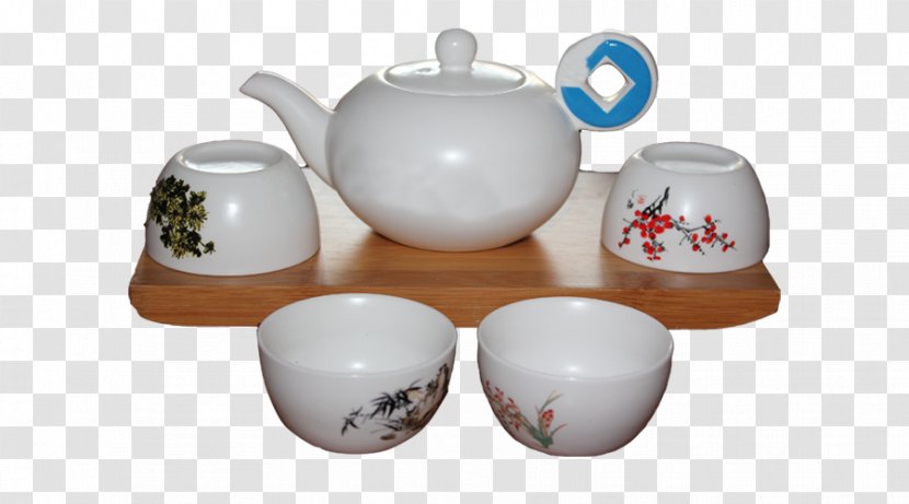 Hong Kong-style Milk Tea Teaware Coffee Cup Teacup - Set Transparent PNG