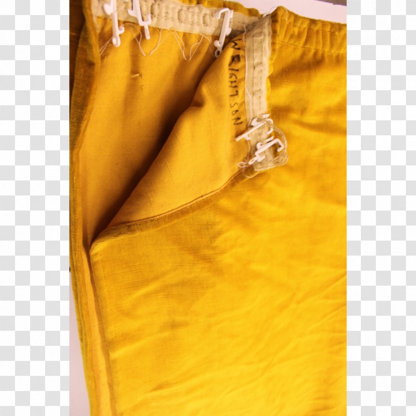 Silk Material - Yellow - Curtain Transparent PNG