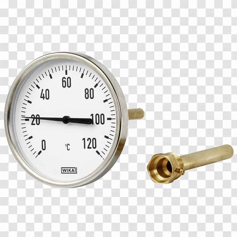 Gauge Thermometer Bimetallic Strip Language - Heat - Hot Transparent PNG