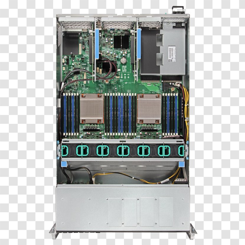 Motherboard Intel Computer Servers Xeon Network - Component Transparent PNG