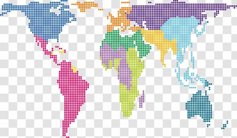 World Map Gall–Peters Projection Clip Art Transparent PNG
