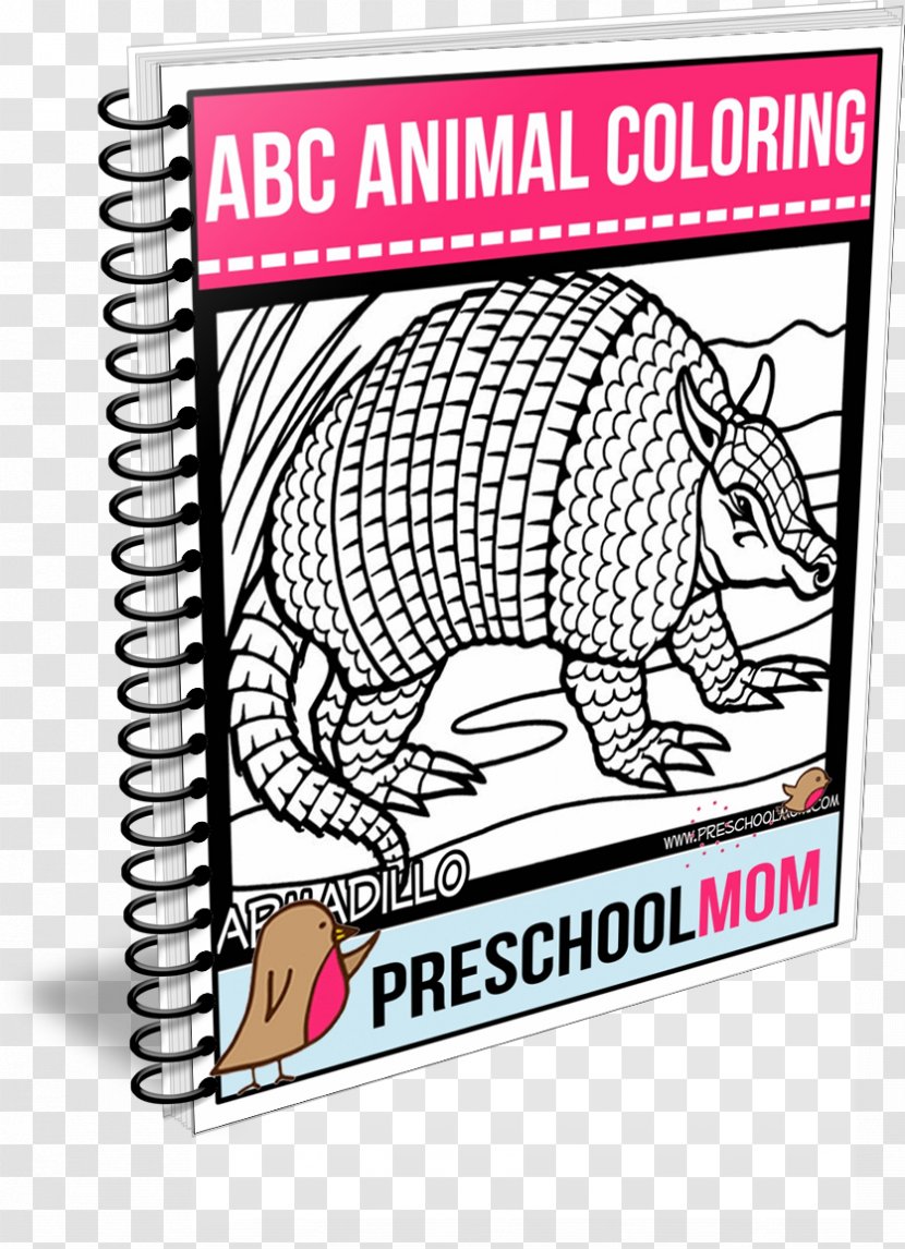 Nine-banded Armadillo Mammal Bear Coloring Book - Fauna - Professional Cv Transparent PNG