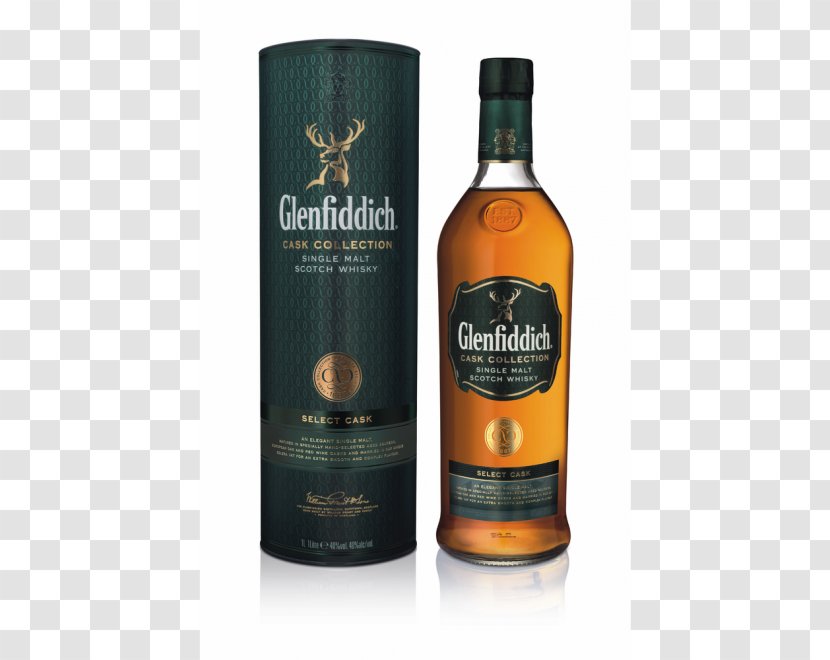 Glenfiddich Single Malt Scotch Whisky Whiskey - Cask Strength - Wine Transparent PNG