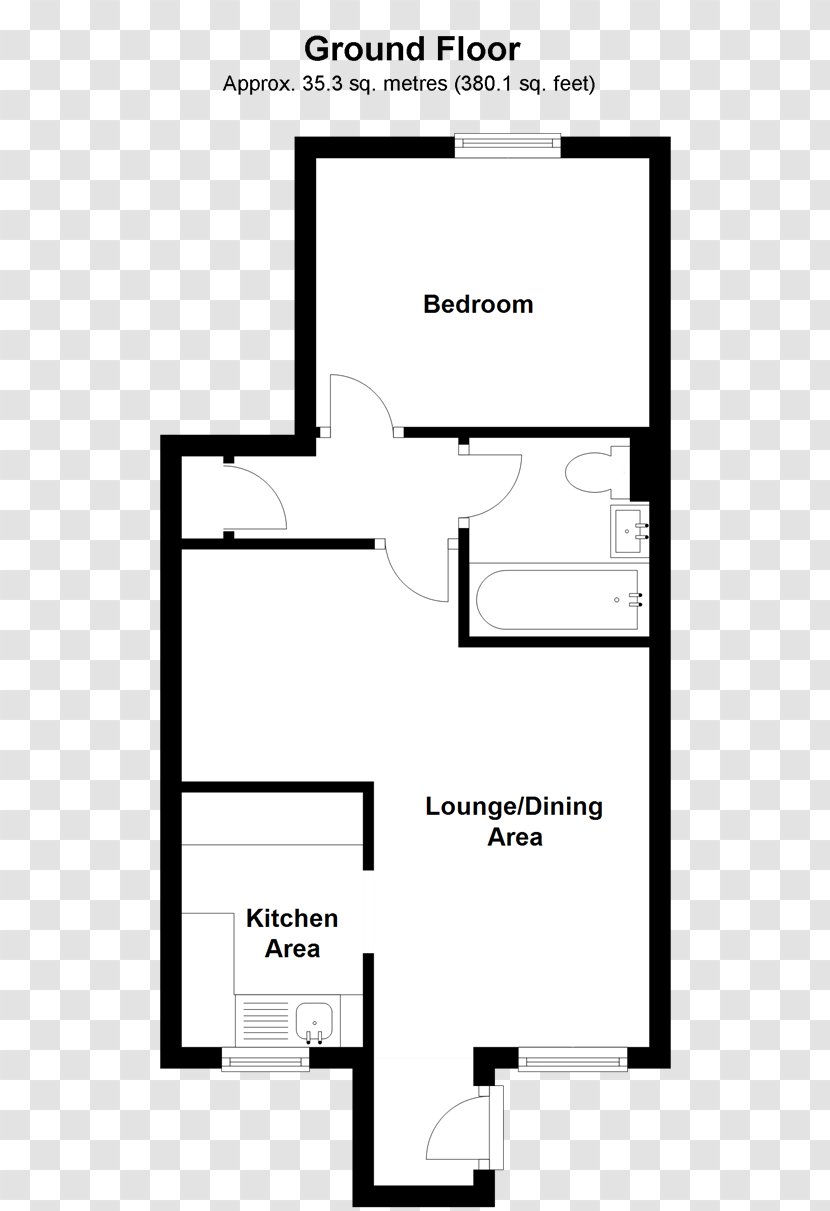 Floor Plan Storey Maynooth Terraced House Transparent PNG