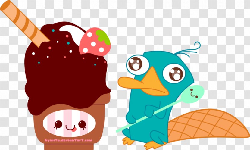 Perry The Platypus Ice Cream Phineas Flynn Ferb Fletcher - And - Lol Rage Comic Transparent PNG