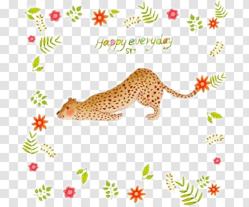 Icon - Flora - Tummy Cheetah Transparent PNG