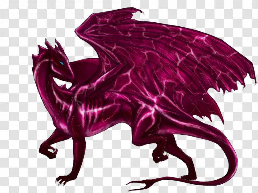 Dragon - Fictional Character - Purple Transparent PNG